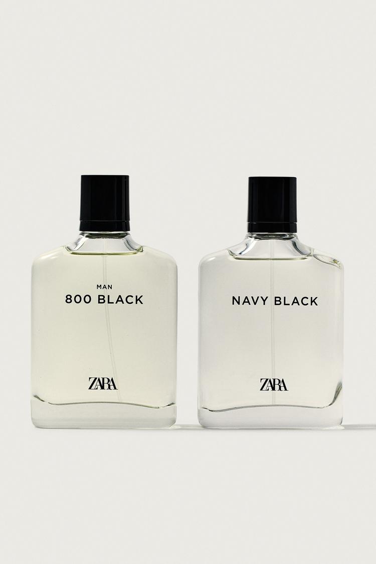 ادکلن ۲قلو زارا بلک ZARA NAVY BLACK + ZARA MAN 800 BLACK EDT 2X100 ML اورجینال